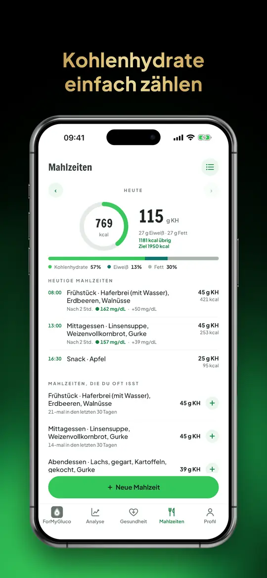 Kohlenhydrate einfach zählen