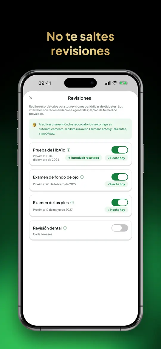 No te saltes revisiones